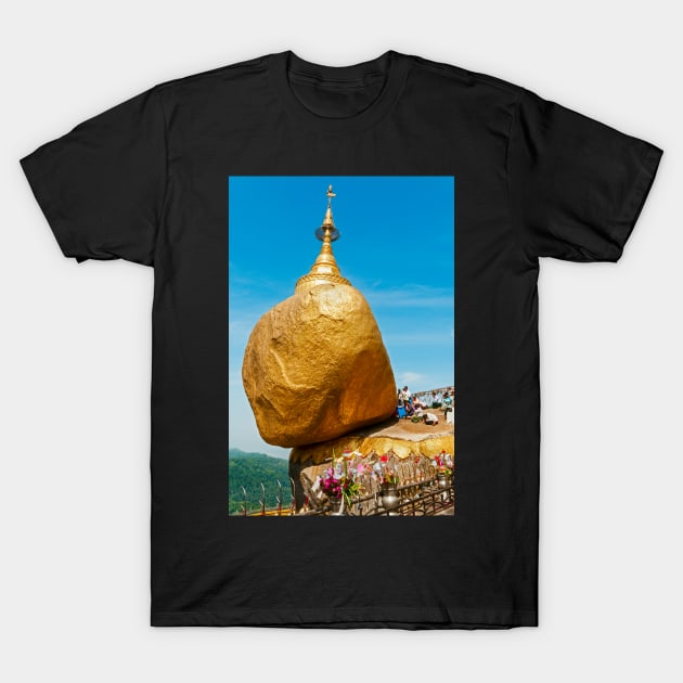 Golden Rock5. T-Shirt by bulljup